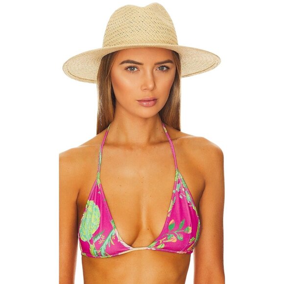 Hat Attack Accessories - Hat Attack Luxe Vented Packable Hat in Natural One Size Womens Sun Garden Beach